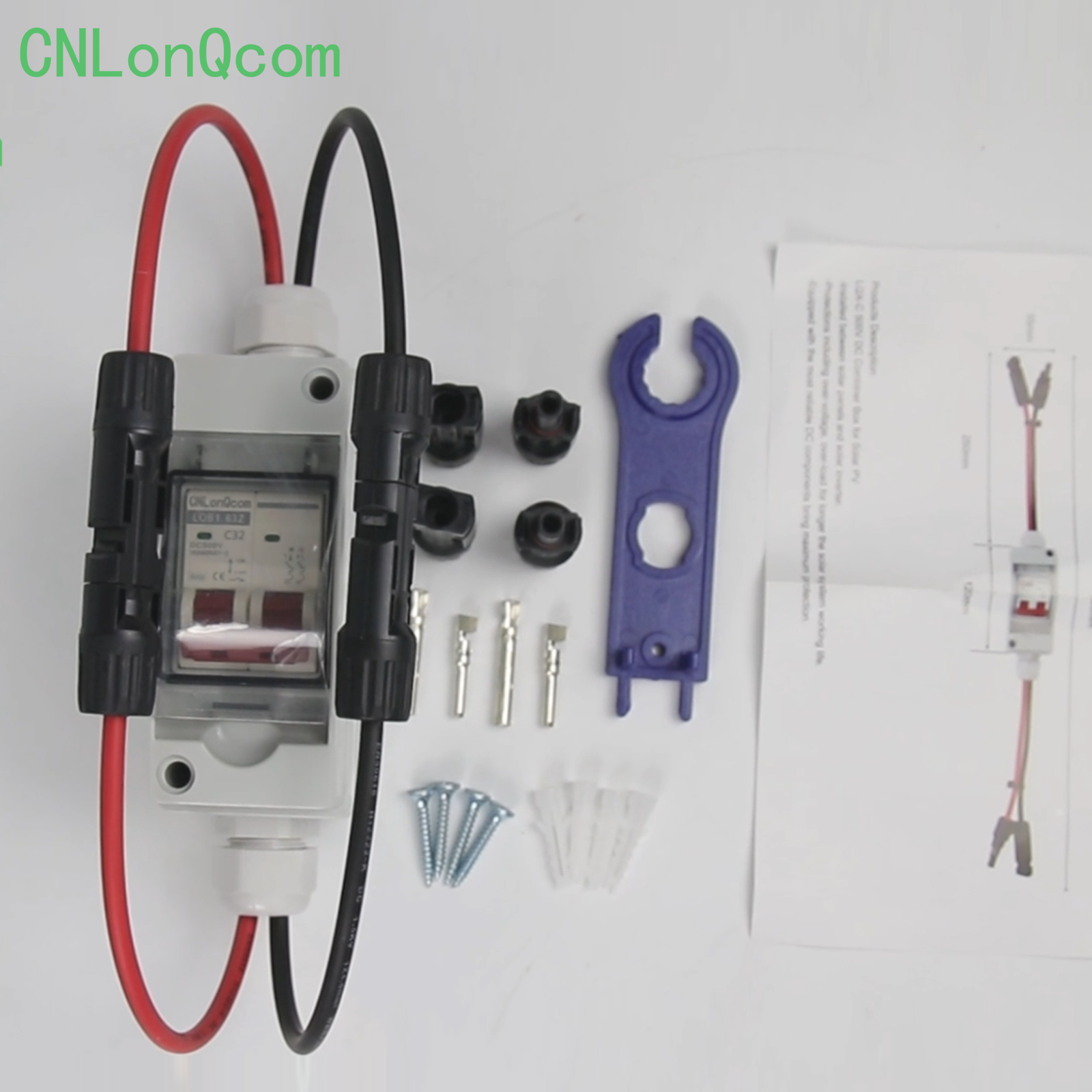 CNLonQcom ເປີດຕົວ LQX-C Solar DC Breaker Box