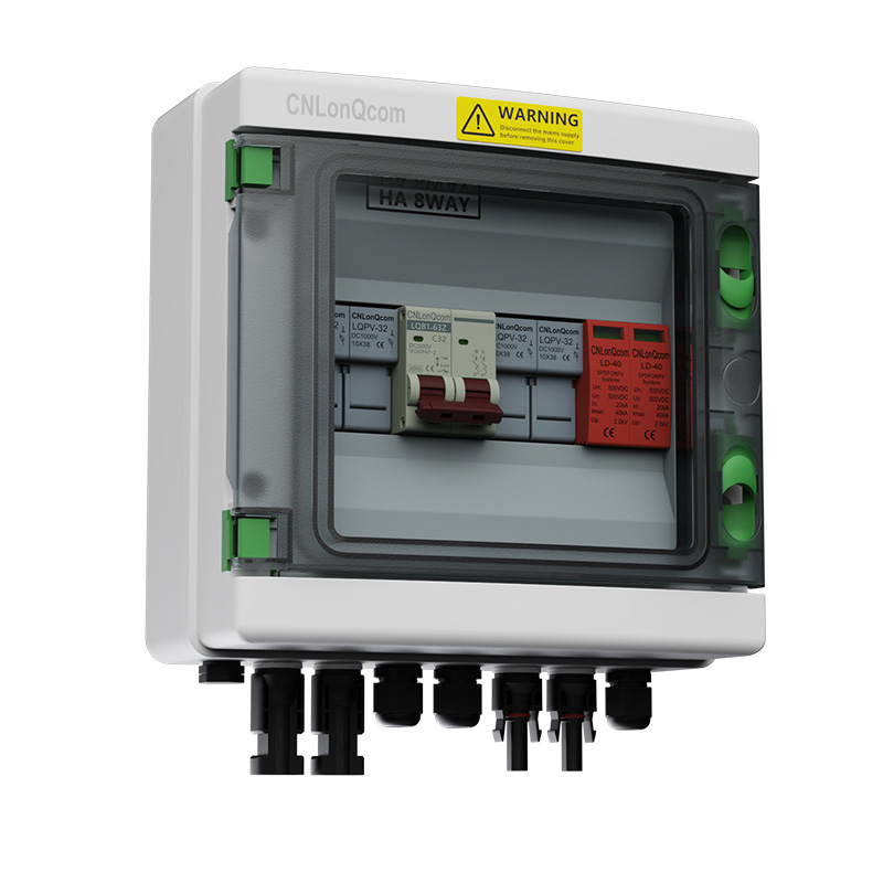 ປ່ອງ PV confiner 2 ໃນ 1 Out DC500V