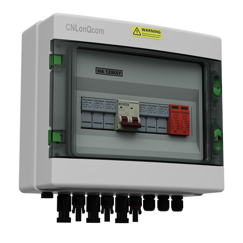 ກ່ອງ PV confiner 3 ໃນ 1 ອອກ DC500V